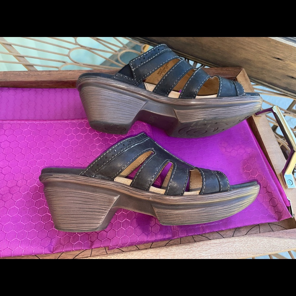 Sanita 9/EU39 leather Sandals made in Portugal - Picture 9 of 17